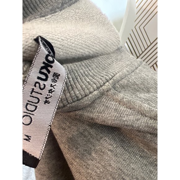 Roku Studio Pullover Grey Tear Chenille Womens Sweater Medium - Picture 7 of 8